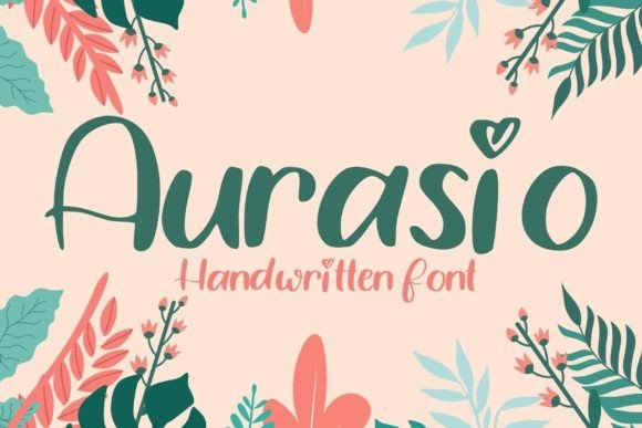 Aurasio: The Handwritten Font That Feels Like a Conversation
