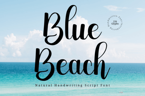 Blue Beach: Capturing Coastal Energy in Your Brand Identity