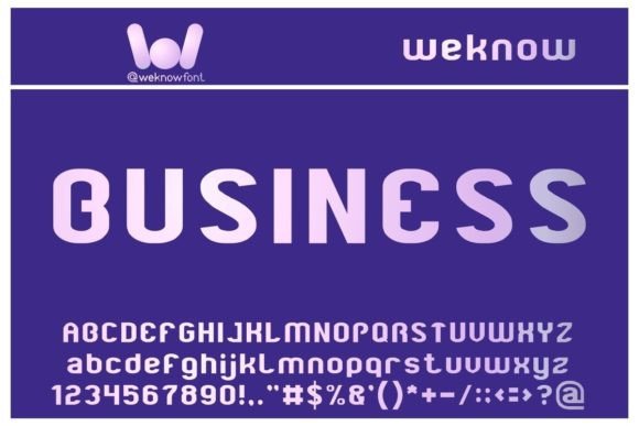 Business: The Modern Sans Serif for Bold Brands