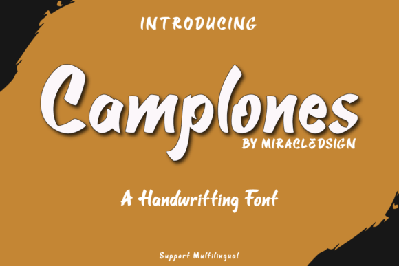 Camplones: The Handwritten Font That Brings Authenticity to Your Brand