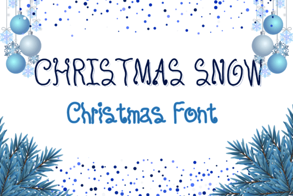 Christmas Snow: A Font That Feels Like a Warm Mug of Cocoa