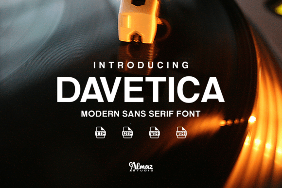 Davetica: A Modern Sans Serif for Clean, Versatile Design
