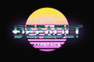 Default Typeface: Reviving 80s Digital Nostalgia