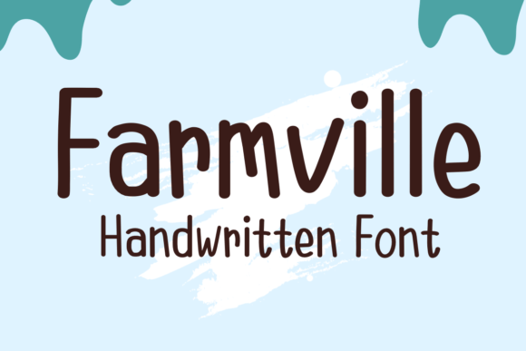 Farmville: The Sweet, Handwritten Font for Friendly Designs