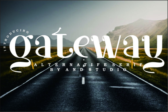 Gateway: The Stylish Serif Font for Modern Brands