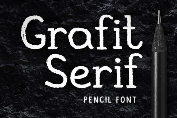 Grafit Serif: A Pencil-Drawn Font with Digital Punch