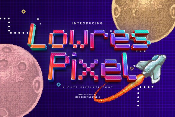 Lowres Pixel: Adding Nostalgic Charm to Modern Design