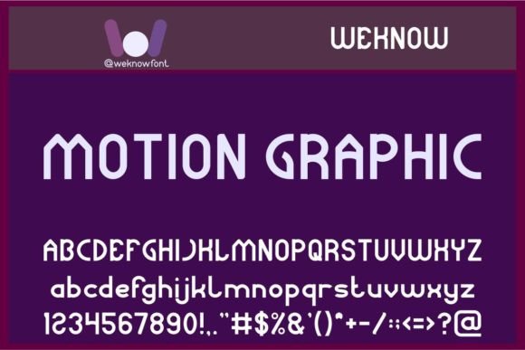 Motion Graphic: A Modern Sans Serif for Dynamic Visuals
