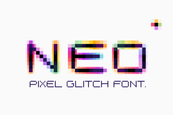 Neo Pixel: The Color Font for Bold Digital Statements