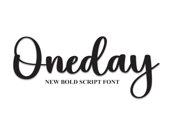 Oneday: A Bold Typeface for High-Impact Designs