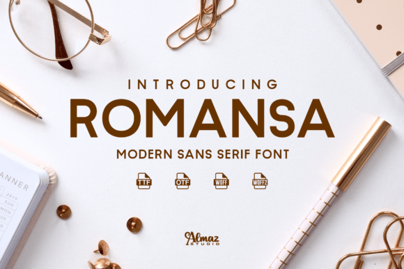 Romansa: An Elegant Typeface with Distinctive Personality