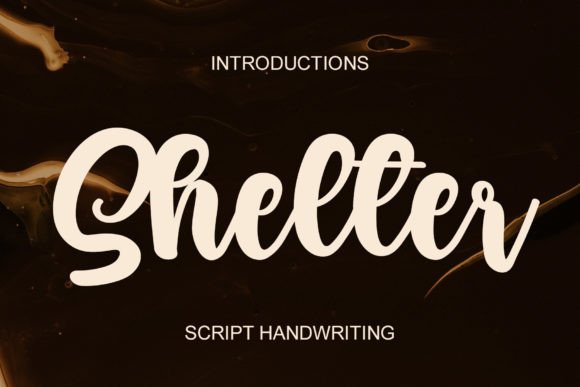 Shelter: The Handwritten Script Font That Feels Like Home