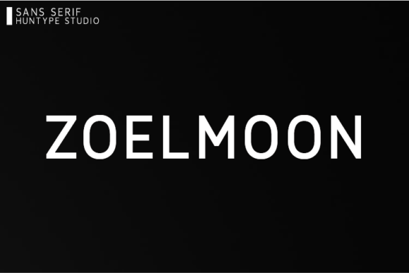 Zoelmoon: A Modern Sans Serif for Bold Branding